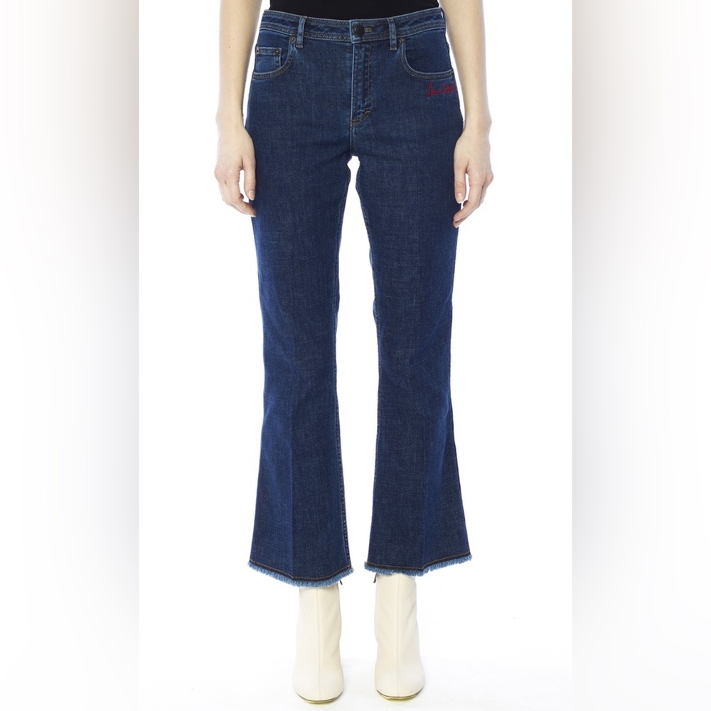 Sonia rykiel cropped flare jeans
